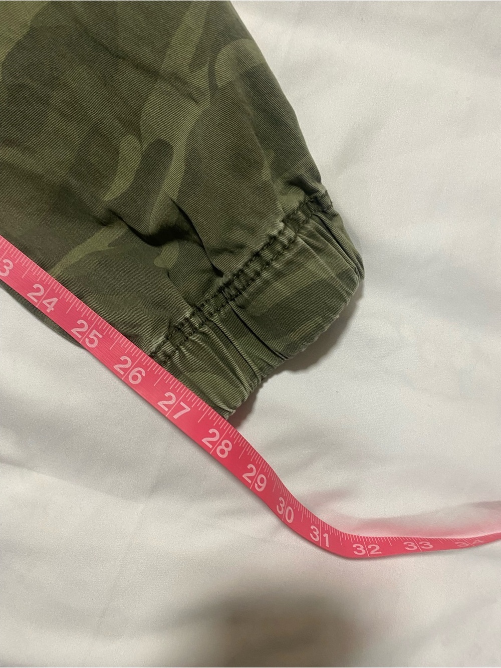 Aeropostale Men's Camo Jogger pants - Olive Green - Picture 13 of 13